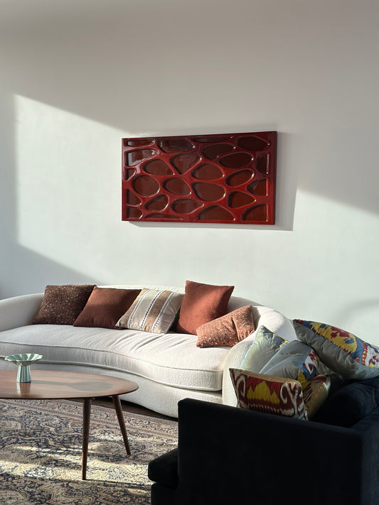 Ovo Serisi Bordo Parlak