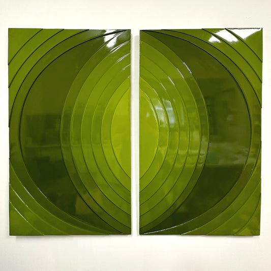 LaLuna 2'li Yeşil Dikey