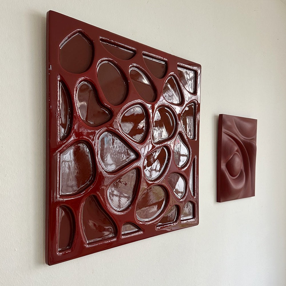 Ovo Serisi Bordo Parlak