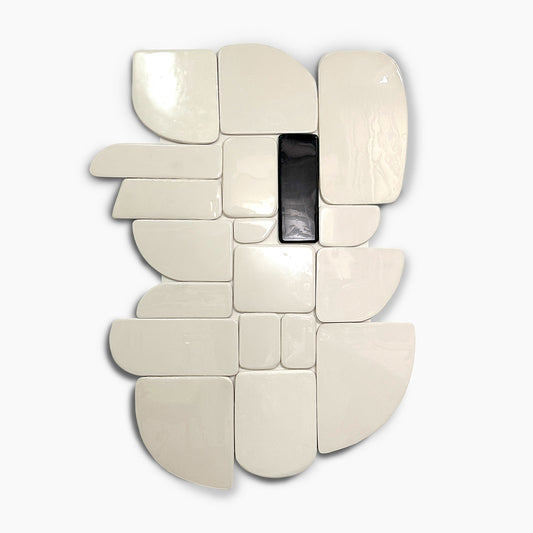 Perplex Serisi Beyaz Dikey