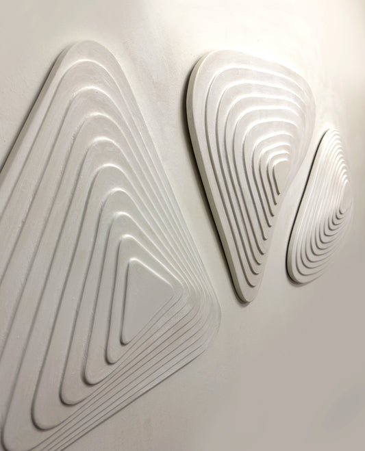 Steps Serisi 3'lü Beyaz