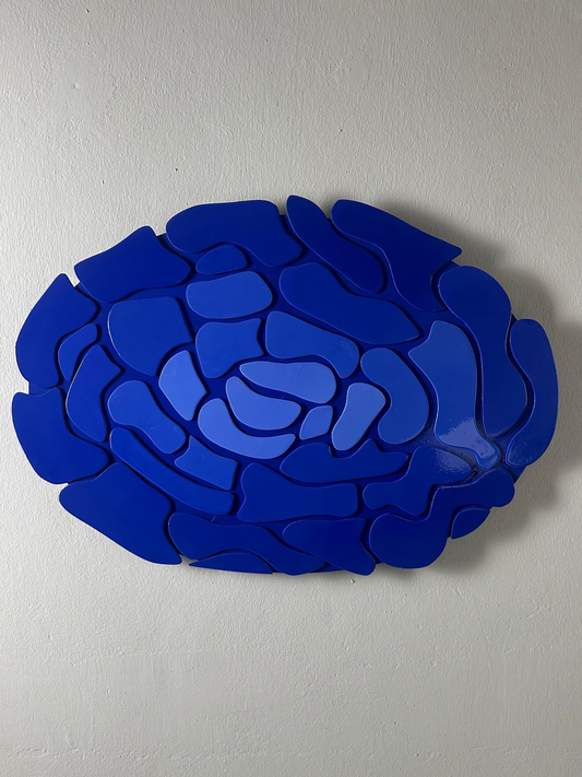 Perplex Serisi Oval Mavi